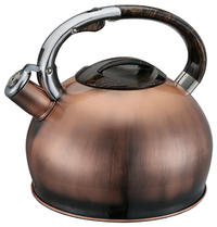 Rust Resistant Stainless Steel Whistling Tea Kettle with Capsuled Base